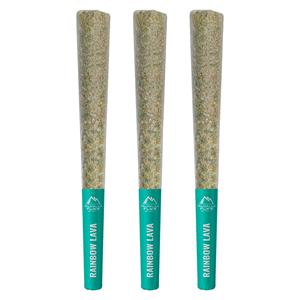 Valhalla Flwr - Rainbow Lava Pre-Roll - Hybrid - 3x0.5g