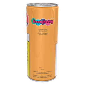 frootyhooty - Poppin Peach Splash Zero - Hybrid - 355ml