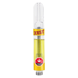 Zest Cannabis - Cherry Blast Shatter & Liquid Diamond 510 Thread Cartridge - Hybrid - 1g