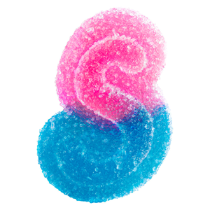 SOURZ by Spinach® - Fully Blasted Blue Raspberry Watermelon Gummies - Indica - 5x1 Pack
