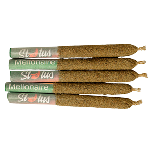 Status | Mellonaire Liquid Diamond Infused Kief Coated | 5x0.25g