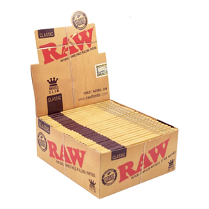 Raw - Classic Unrefined Rolling Papers - King